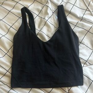 Black lululemon align tank